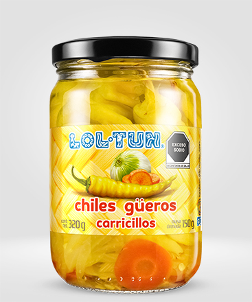 Chiles Güeros Carricillos 320 g