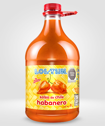 Salsa Chile Habanero 4 L