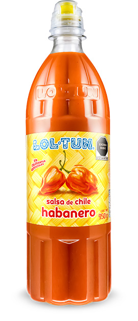 Salsa de Chile Habanero Roja 950 g