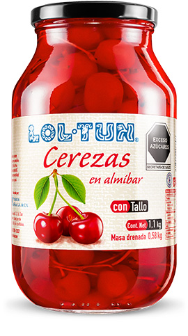 Cerezas en Almíbar con Tallo 1,1 kg