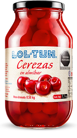 Cerezas en Almíbar sin Tallo 1,1 kg