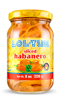 Sliced Habanero