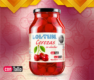 Cerezas con tallo 1,1 kg