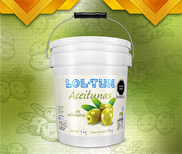 Aceitunas cubeta 5 kg