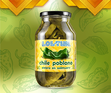 Chile Poblano Entero 940 g