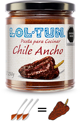 Pasta de Chile Ancho 250 g