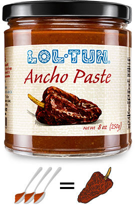 Ancho Cooking Paste 8 oz / 250g