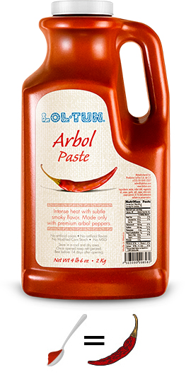 Arbol Cooking Paste 4 lb. 6 oz. / 2kg