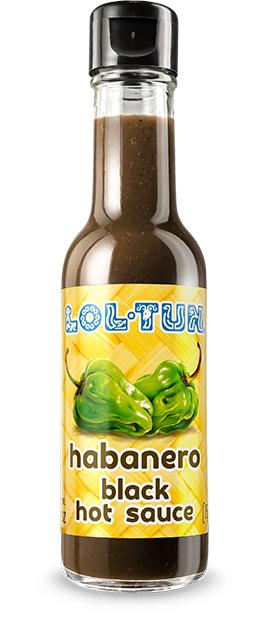 Habanero Hot Sauce Black 5 oz / 140g