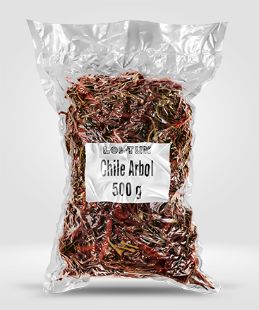 Chile de Árbol Seco 500 g